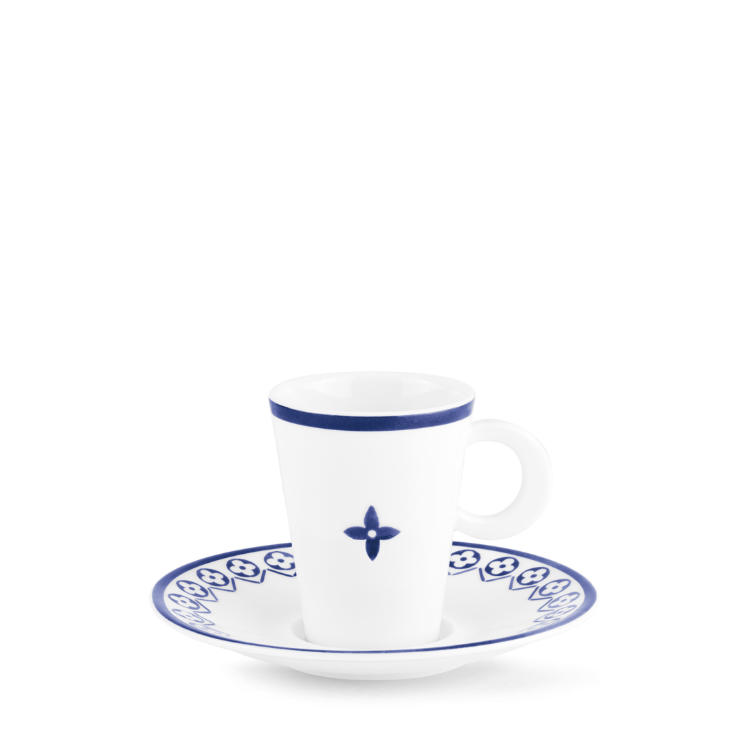 Set Of 2 Coffee Cups And Saucers - Trunks, Travel and Home - Home